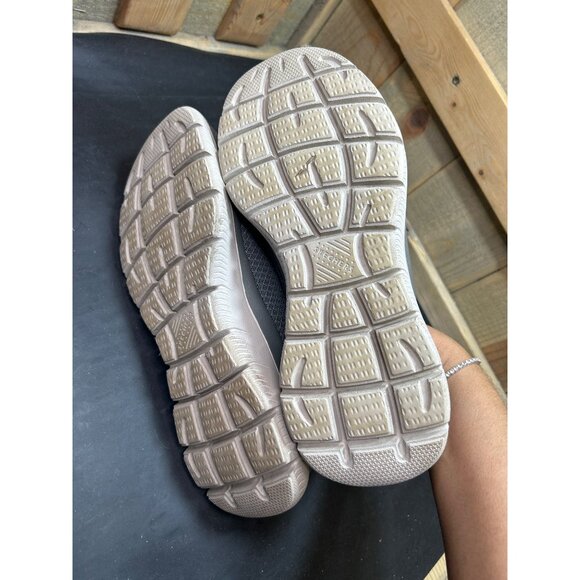 Skechers Slip-Ins Hands-Free Mens Sneakers Size 8 Gray Mesh Athletic Shoes - Picture 9 of 9